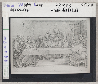 Vorschaubild Albrecht Dürer: Abendmahl. Wien, Albertina 